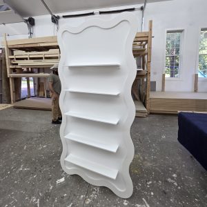 Shelves Curvy Panel
