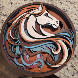 Layered Mustang