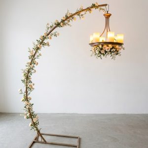 Metal Frame for Flowers/Candles