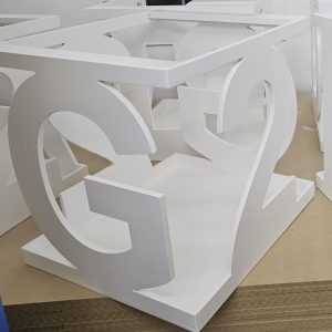 GRAD Block Letters