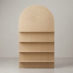 Ripple Panel with Shelves